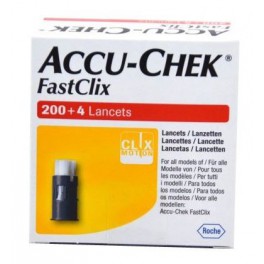 ACCU-CHEK FASTCLIX, 204 lancettes