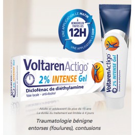 VOLTARENACTIGO 2% GEL, 30G