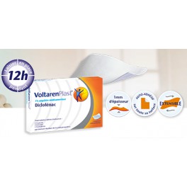 VOLTARENPLAST 1% 5 EMPLATRES