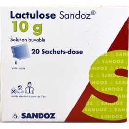 LACTULOSE SDZ 10G, 20 sachets 15ML LACTULOSE SDZ 10G, 20 sachets 15ML