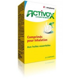 ACTIVOX INHALATION 20 COMPRIMES EFFERVESCENTS 