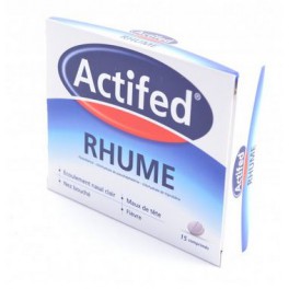ACTIFED RHUME 15 COMPRIMES