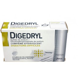 DIGEDRYL COMPRIMES EFFERVESCENTS TB15 X2 DIGEDRYL COMPRIMES EFFERVESCENTS TB15 X2