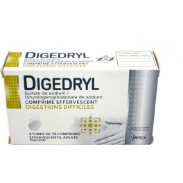 DIGEDRYL COMPRIMES EFFERVESCENTS TB15 X2