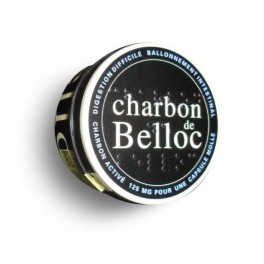CHARBON BELLOC 125MG, 60 CAPSULES