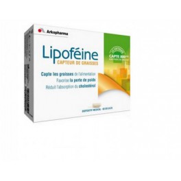 Lipoféine chitosan capteur de graisses boîte de 60 gélules