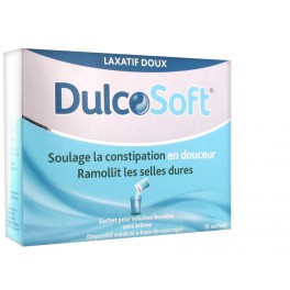 DULCOSOFT SOLUTION BUVABLE SACHET 10G X10