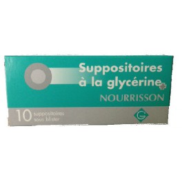 GILBERT, 10 suppositoires glycérine bébé