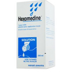 HEXOMEDINE SOL 1PMIL FL 250ML