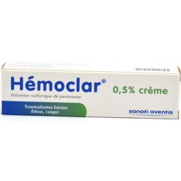 HEMOCLAR 0,5% CREME 30G