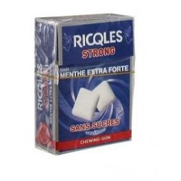 RICQLES STRONG CHEWING-GUM 
