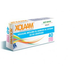 XOLAAM Maux d'estomac, 40 Cp à croquer ou sucer XOLAAM Maux d'estomac, 40 Cp à croquer ou sucer