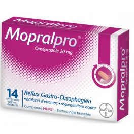 MOPRALPRO 20MG X14