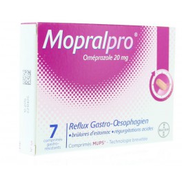 MOPRALPRO 20MG 7 COMPRIMES MOPRALPRO 20MG 7 COMPRIMES