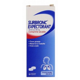 SURBRONC EXPECTORANT AMBROXOL 30MG CPR30