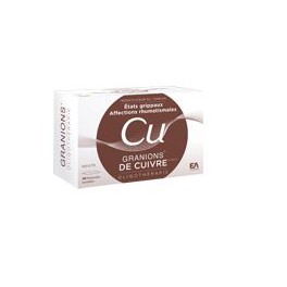 GRANIONS CUIVRE 30 ampoules buvables 2ML GRANIONS CUIVRE 30 ampoules buvables 2ML