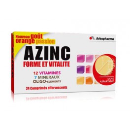 AZINC FORME ET VITALITE 24CP EFFERVESCENTS AZINC FORME ET VITALITE 24CP EFFERVESCENTS