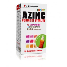 AZINC FORME & VITALITE JUNIOR CPR 30 goût cola