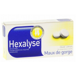 HEXALYSE 24 COMPRIMES A SUCER