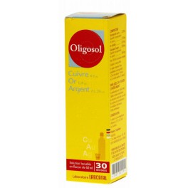 OLIGOSOL CU-AU-AG, solution buvable 60ML OLIGOSOL CU-AU-AG, solution buvable 60ML