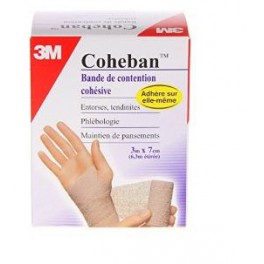 COHEBAN BANDE COHESIVE CHAIRE 7CMX3M 