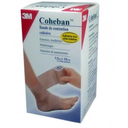 COHEBAN BANDE COHESIVE CHAIRE 10CMX3.5M COHEBAN BANDE COHESIVE CHAIRE 10CMX3.5M