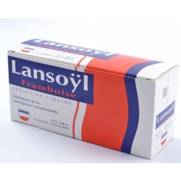 LANSOYL gelée framboise, 9 unidoses