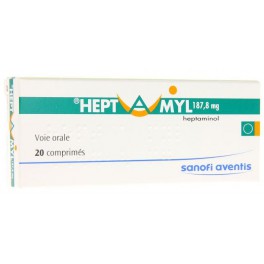 HEPTAMYL 187,8MG, 20 comprimés HEPTAMYL 187,8MG, 20 comprimés