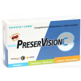 PRESERVISION 3 60 CAPSULES