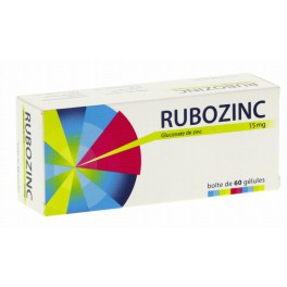 RUBOZINC, 60 gélules