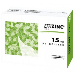 EFFIZINC 15MG X60