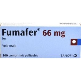 FUMAFER 66MG, 100 comprimés FUMAFER 66MG, 100 comprimés