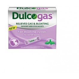 DULCOGAS MENTHE, 18 sticks 1G