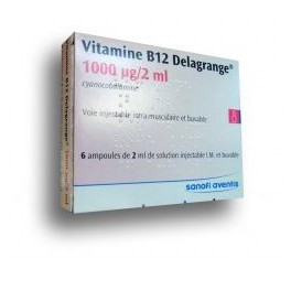 VITAMINE DELAGRANGE B12 1000, 6 ampoules VITAMINE DELAGRANGE B12 1000, 6 ampoules