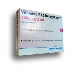 VITAMINE DELAGRANGE B12 1000, 6 ampoules