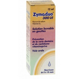 ZYMADUO 300UI, solution buvable nourrissons 12ML ZYMADUO 300UI, solution buvable nourrissons 12ML