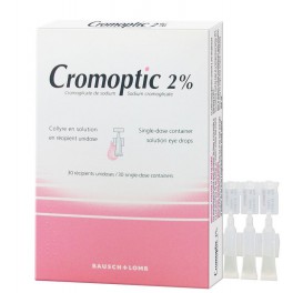 CROMOPTIC COLLYRE 2%, 30 unidoses