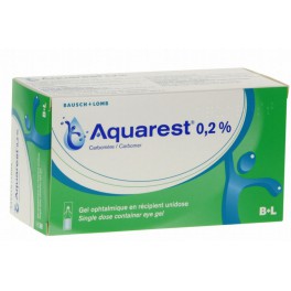 AQUAREST 0,2%, gel ophtalmique, 60 unidoses