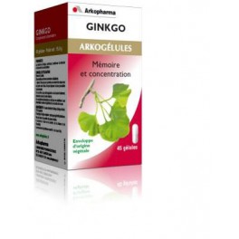 ARKOGELULES GINKGO X45