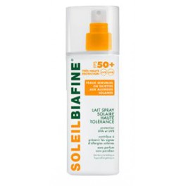 SOLEILBIAFINE LAIT 50+ ALLERGIE 200ML