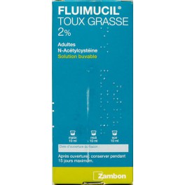 FLUIMUCIL EXPECTORANT, sirop adulte sans-sucre 200ML