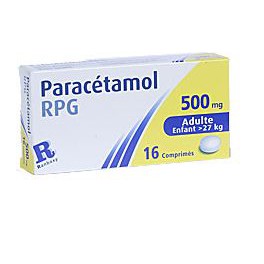 PARACET RANB  500MG, 16 gélules