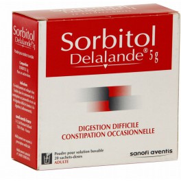 SORBITOL DELALANDE, 20 sachets 5G SORBITOL DELALANDE, 20 sachets 5G