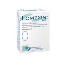 LOMEXIN 600MG, 1 capsule vaginale
