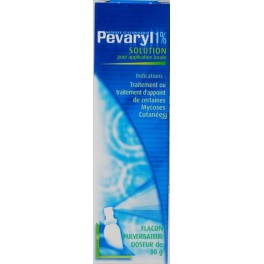PEVARYL 1%, solution, spray 30G
