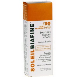 SOLEIL BIAFINE EMULSION VISAGE 50+ 50ML