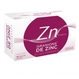 GRANIONS ZINC 30 ampoules buvables 2ML