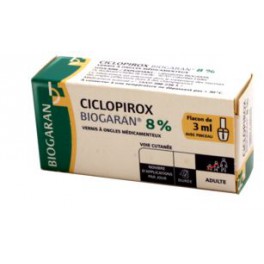 CICLOPIROX BIOG 8%, vernis ongles 3ML CICLOPIROX BIOG 8%, vernis ongles 3ML