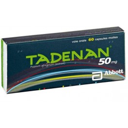 TADENAN 50MG, 60 capsules