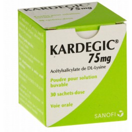 KARDEGIC 75MG, poudre buvable, 30 sachets 